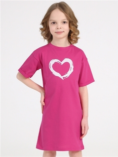 Платье детское Апрель 1ДПК4283001, розовый, размер 104