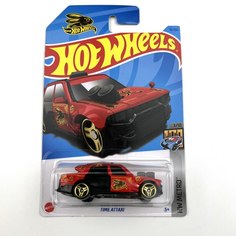 Машинка базовой коллекции Hot Wheels TIME ATTAXI красная 5785/HKG89