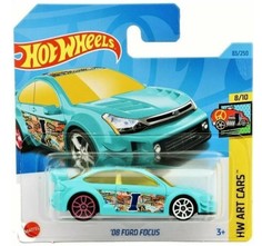 Машинка базовой коллекции Hot Wheels `08 FORD FOCUS бирюзовая 5785/HKH51