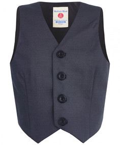 Жилет детский Button Blue 118BBBP4701, черный, 140