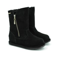 Сапоги EMU Australia Gravelly Kids K12177 цв. черный р. 28