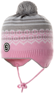 Вязаная шапка Huppa Francis 80003, cветло-розовый р.XS