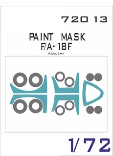 72013SX Окрасочная маска F/A-18F Academy