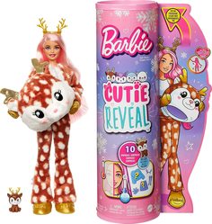 Кукла Barbie Cutie Reveal Олененок HJL61