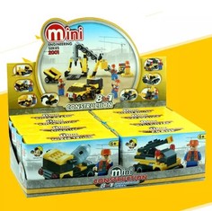 Конструктор Городские строители Mini engineering series 2001 , 393 детали Jie Star