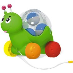 Каталка Улиточка на веревочке 01935 /4/ Стеллар