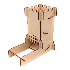 Башня для кубиков Stuff Pro деревянная, для DnD
