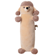 Большая мягкая игрушка подушка пудель - собака антистресс 110 см No Brand