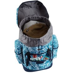 Рюкзак детский Burton KD JUMBLE PACK Blue Blotto Trees Na, голубой