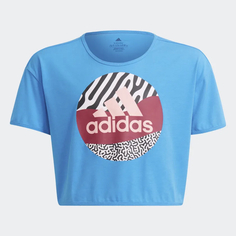 Футболка Adidas G Pw Ar Tee, для девочек, HA0987, размер 164 см