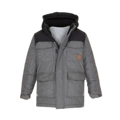 Парка детская Gusti GW22BJ923, mix charcoal, 140