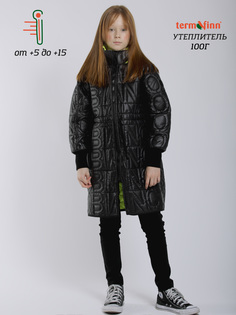 Пальто детское Orso Bianco Дизель, черный, 122