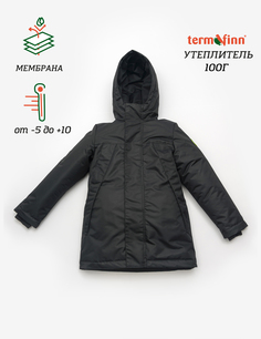 Куртка детская Orso Bianco Джейк, черный, 158
