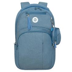 Школьный рюкзак GRIZZLY RD-341-1 джинсовый