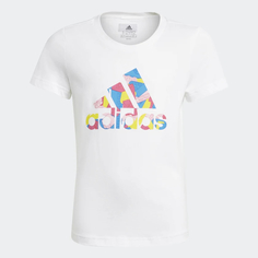 Футболка Adidas Lego Bos G Q1, для девочек, GJ6492, размер 140 см