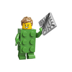 Конструктор LEGO Minifigures 71027-13 Парень в костюме кубмка, 1шт.