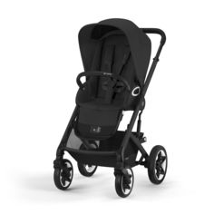 Прогулочная коляска Cybex Talos S Lux BLK Moon Black с дождевиком