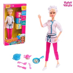 Кукла-модель Happy Valley Профессия мечты. Классный кондитер шарнирная, с аксессуарами