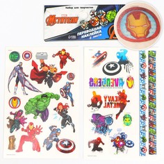 Набор детских татуировок Avengers Мстители Marvel