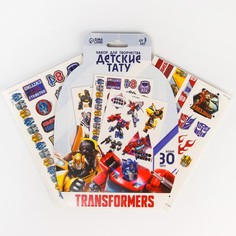 Набор для творчества Hasbro Детские тату Transformers 30 переводок