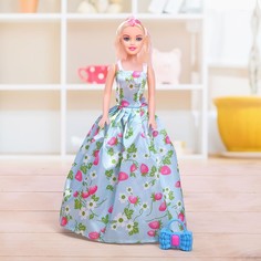 Кукла-модель Лида в платье, МИКС No Brand