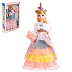 Кукла модная шарнирная «Принцесса» в пышном платье, МИКС No Brand