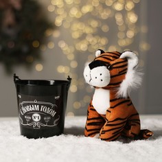 Мягкая игрушка С Новым годом, МИКС, 15 см No Brand