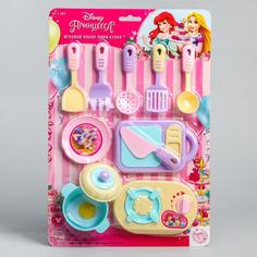Игровой набор посуды «Мини-кухня», Принцессы, МИКС No Brand