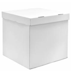 Коробка для воздушных шаров Белый, 60*60*60 см, (5 шт) No Brand