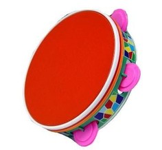 Бубен, ТулИгрушка, детский музыкальный инструмент, цвета в ассортименте