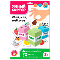 Игра развив. Умный сортер Мой, моя, мое, мои 04868 Десятое королевство