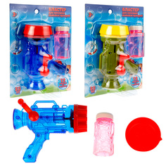 Мыл. пузыри Т23108 Мы-шарики! Бластер 13 стволов 50 мл 1toy Centrum