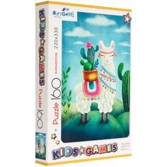 Пазл 160 Kids Games. Лама 07956 Origami