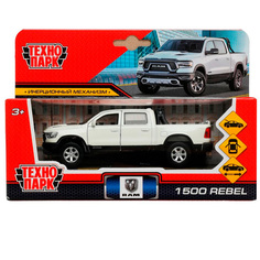 Модель RAM1500-13-WH DODGE RAM 1500 REBEL 13 см Технопарк в коробке /72/