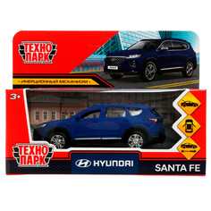 Модель SANTAFE2-12FIL-BU HYUNDAI SANTAFE SOFT 12 см син Технопарк в коробке /72/