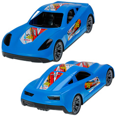 Автомобиль Turbo "V-MAX" голубая 40 см И-5854 Рыжий кот