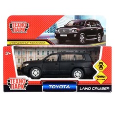 Модель CRUISER-BE Toyota land cruiser матовый черный Технопарк в кор.