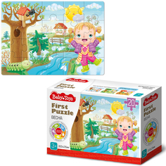 Пазл 20 First Puzzle Времена года Весна Baby Toys 04159 Десятое королевство