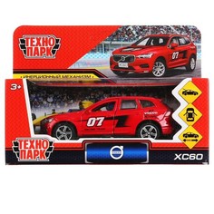 Машинка Технопарк металлическая XC60-12SRT-RD Volvo XC60 R-Desing Спорт, красный