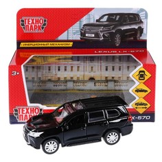 Модель LX570-BK LEXUS LX-570 черный Технопарк в кор.