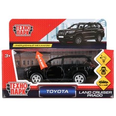 Модель PRADO-BK-SL Toyota Prado черная Технопарк в кор.