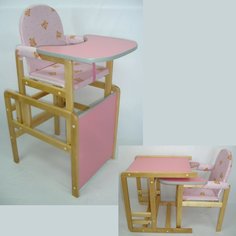 Стул-стол для кормления Матрешка в ассорт. 870х430х600см Babyroom
