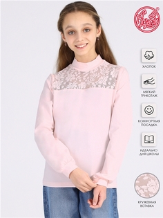 Водолазка детская Апрель 1ДДВД3860804, нежно-розовый110+веточки нежно-розовый, 134
