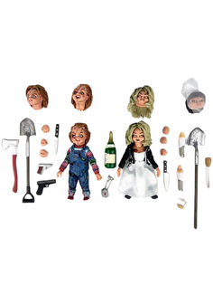 Фигурки StarFriend кукла Чаки с невестой Chucky (аксессуары, подвижные, 10 см