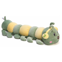 Мягкая игрушка Sun Toys Гусеница зелено-желтый 60 см
