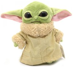 Мягкая игрушка Sun Toys Йода(Грогу) мандалорец Звездные Войны зеленый 35 см