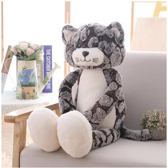 Мягкая игрушка Sun Toys Котик с длинными лапками серый 60 см