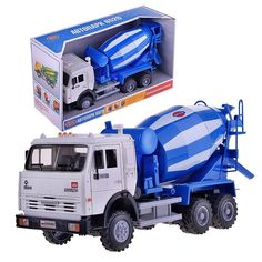 Машинка Play Smart Бетоносмеситель, на батарейках 9117C Playsmart