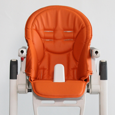 Сменный чехол на стульчик для кормления Peg perego siesta zero оранжевый Чехольчик ОК