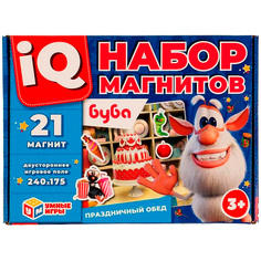 Игра Умка Праздничный обед.IQ набор магнитов.Буба 4680107941534 /20/